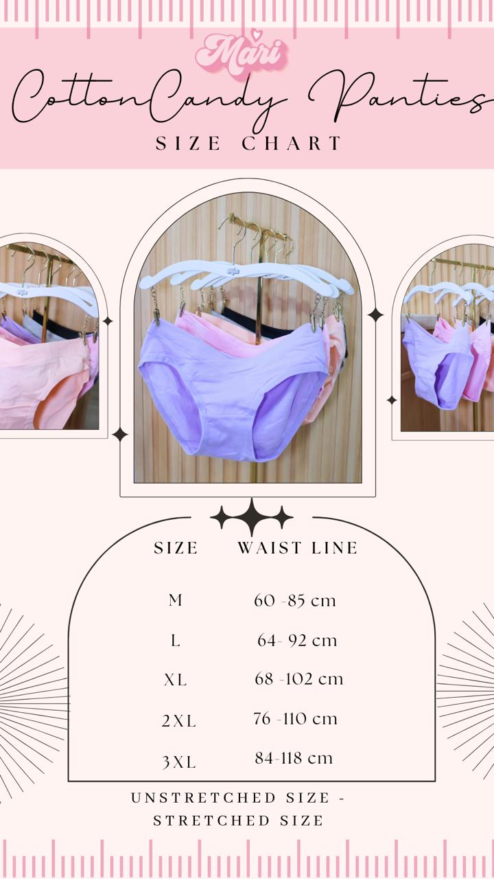 Cotton Candy Panties - Set of 5