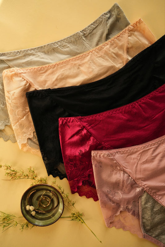 Luxe Leak-Proof Panties- Set of 5