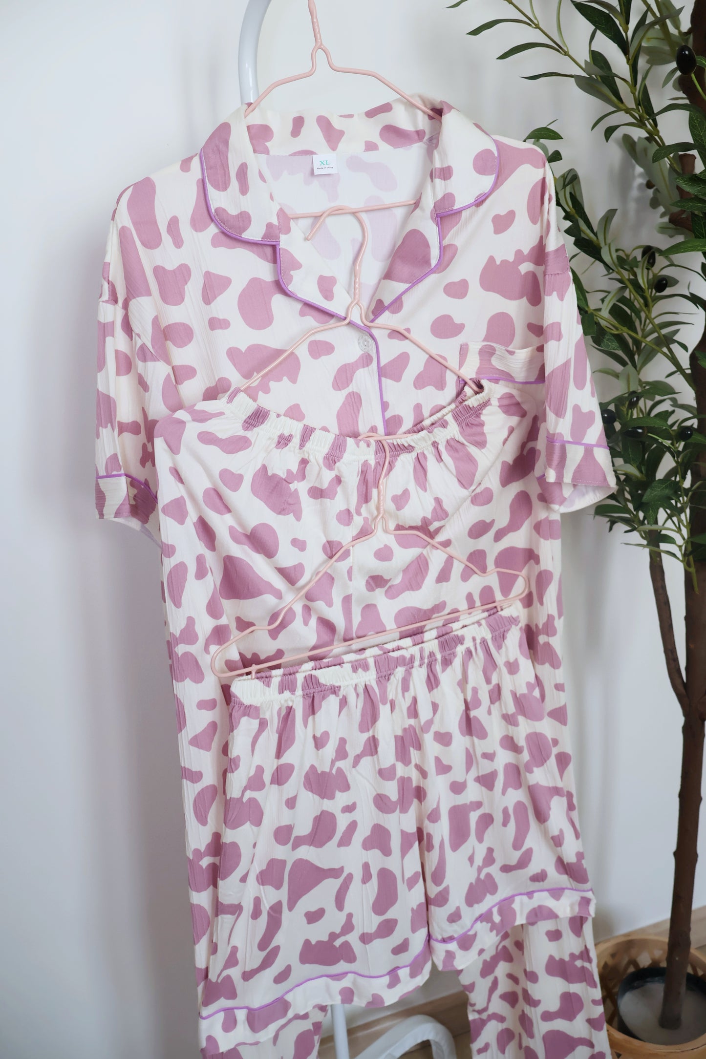 Lilac Milk PJ Set- 3 Pcs