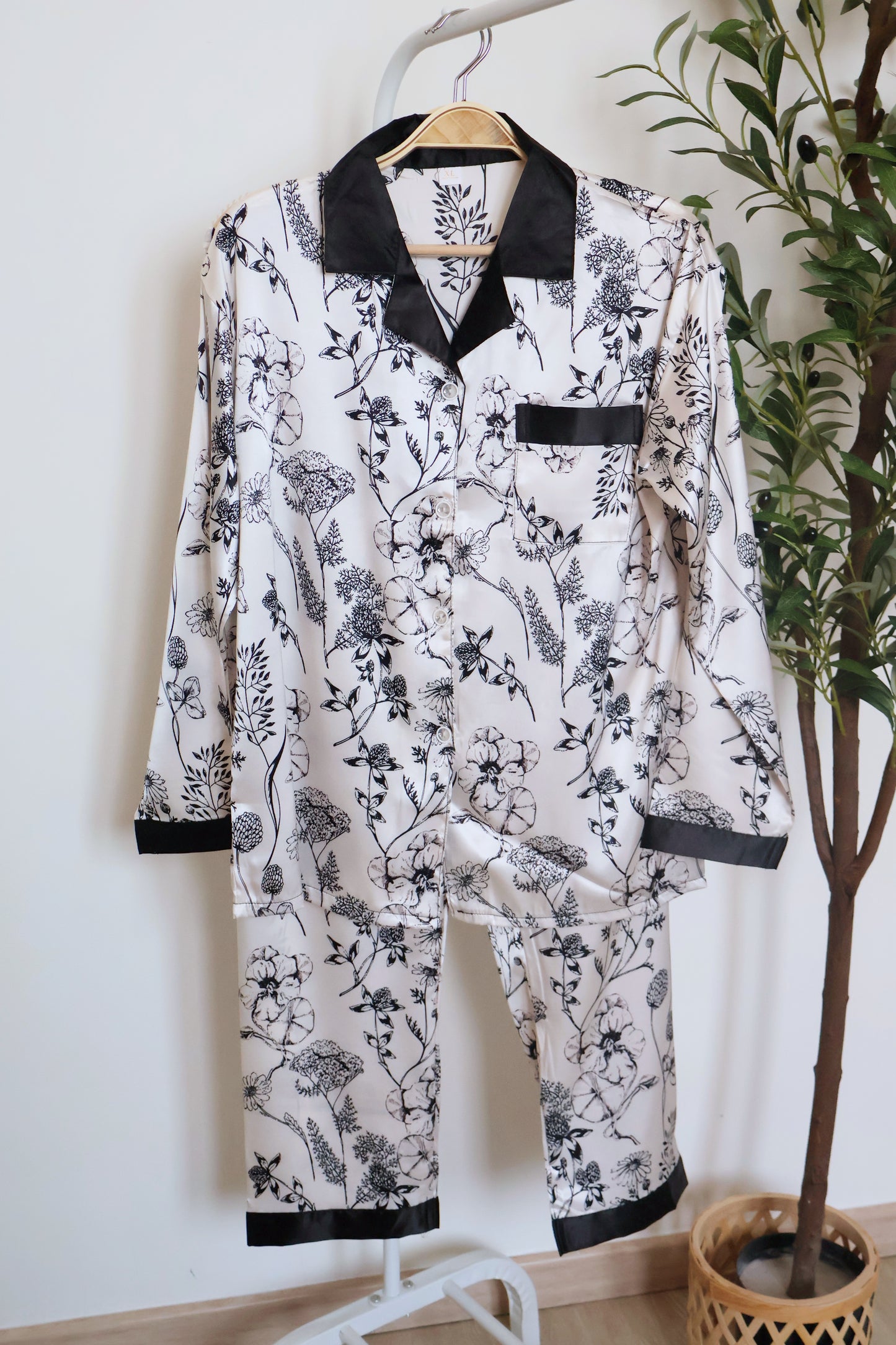 Moonlight Garden PJ Set- Long Sleeve+Long Pants