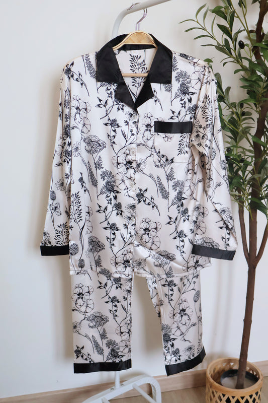 Moonlight Garden PJ Set- Long Sleeve+Long Pants