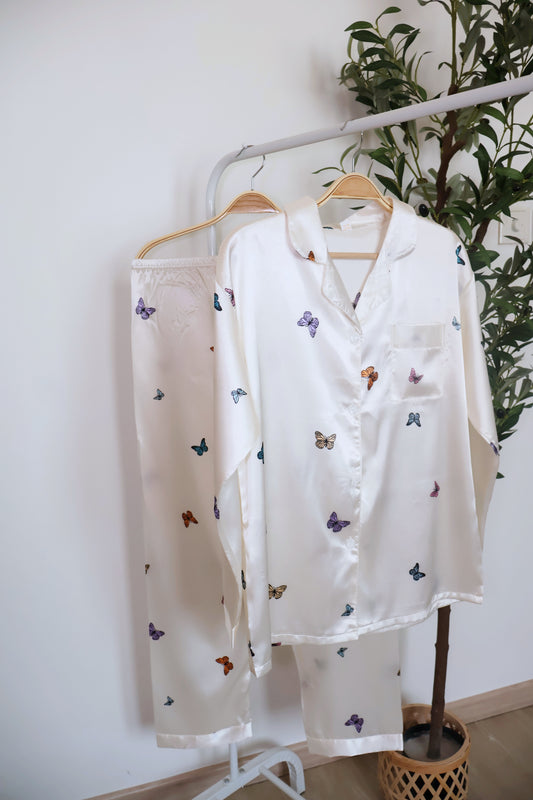 Whispering Wings PJ Set- Long Sleeve+Long Pants