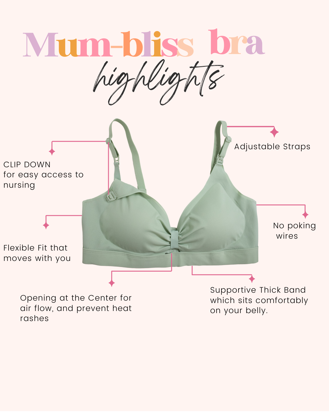 MUM-BLISS BRA