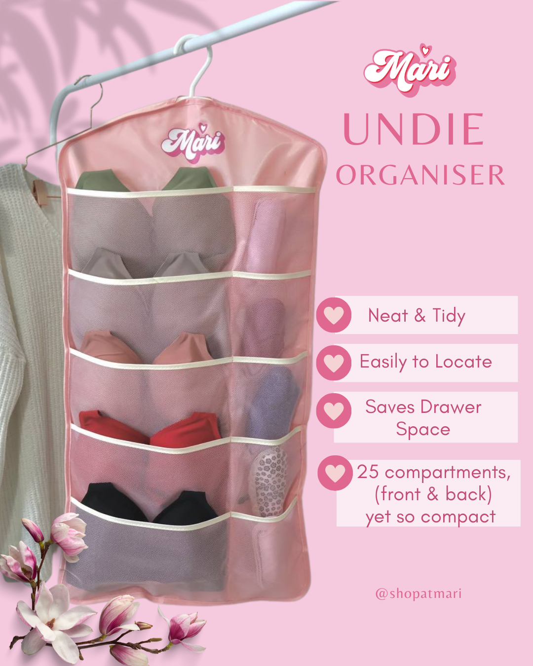 Undie Organiser
